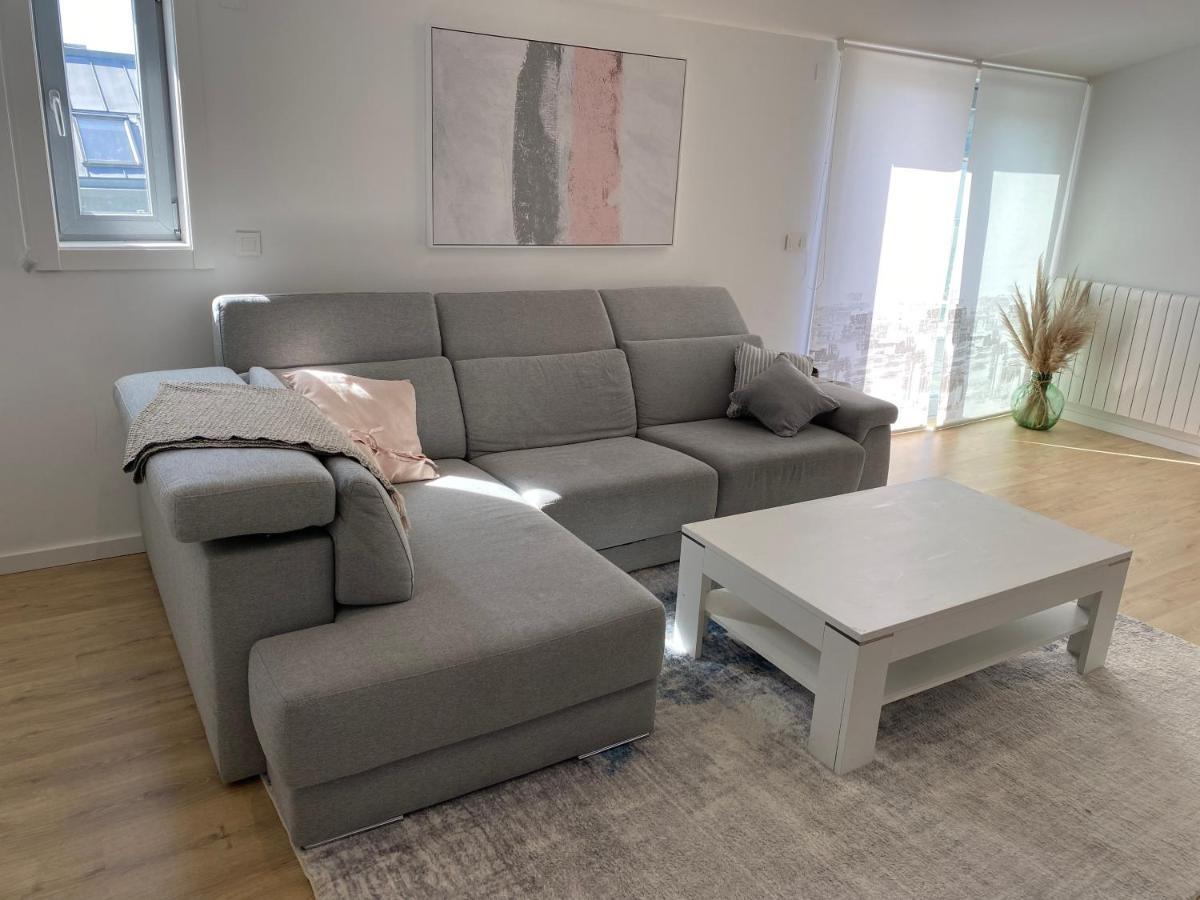 Ferienwohnung Atico Noa Con Terraza Y Parking Pontevedra Exterior foto